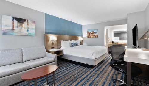 Business Room, 1 King Bed, Non Smoking, Refrigerator & Microwave (with Sofabed)