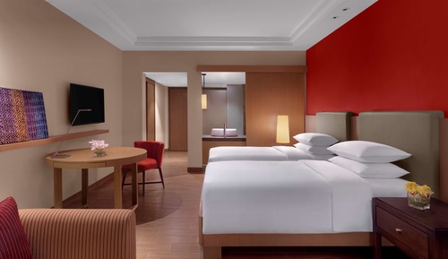 Club Room, 2 Twin Beds, Sea View