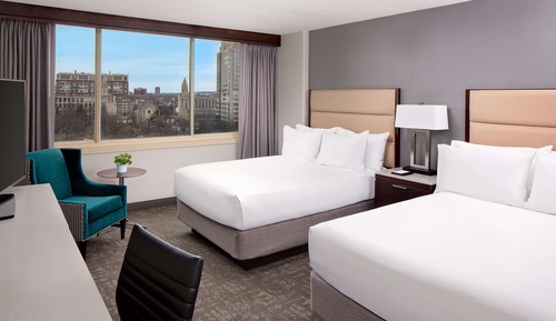 Room, 2 Double Beds, Accessible, Bathtub