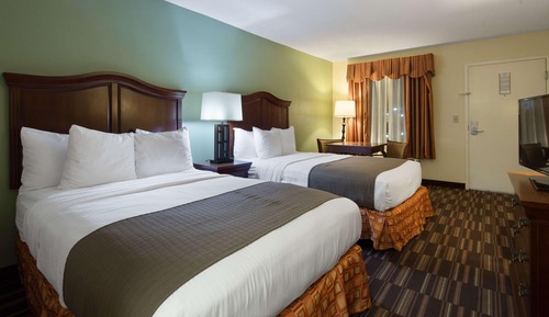 Suite, 2 Queen Beds, Non Smoking, Refrigerator & Microwave (Pet Friendly)