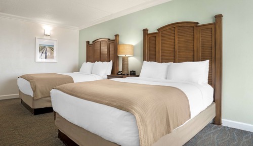 Standard Room, 2 Queen Beds, Non Smoking, Microwave (Street View)