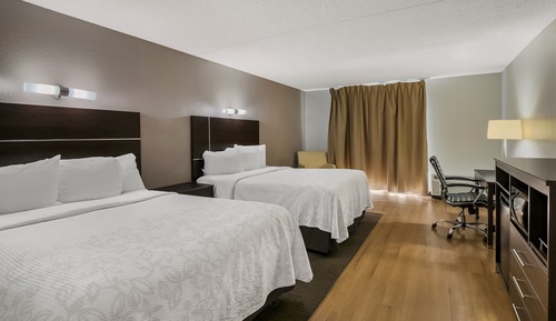 Standard Suite, 2 Queen Beds, Balcony (Kitchenette, Smoke Free)