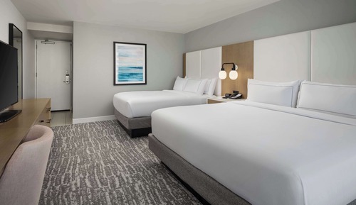Room, Multiple Beds, Ocean View