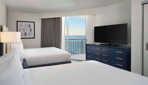 Premium Suite, 2 Queen Beds, Ocean View