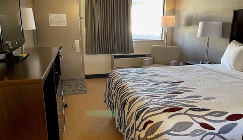 Deluxe Room, 1 Queen Bed, Accessible, Non Smoking (Roll-In Shower)
