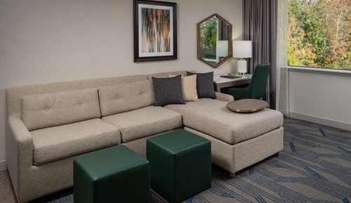 One Queen Bed, Alcove Suite
