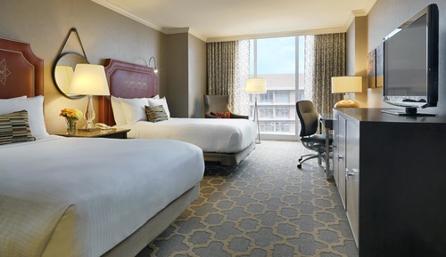 Room, 2 Double Beds, City View
