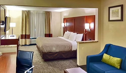 Suite, 1 King Bed with Sofa bed, Non Smoking