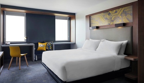 Room, 1 King Bed, Non Smoking (Mobility/Hearing Access, Roll-in Shwr)