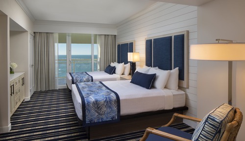 Mobility Access. Two Bedrm King/Two Queens Suite With Roll-In Shower - Beach Vw