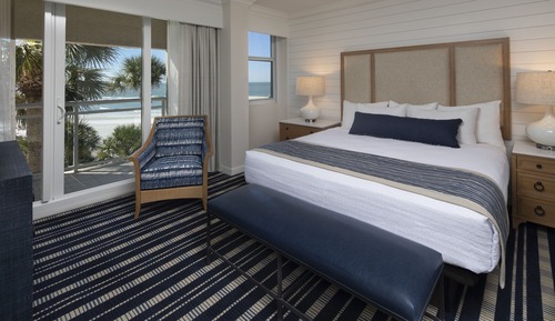 Suite, 1 King Bed, Beach View