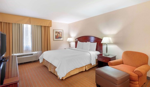 Standard Room, 1 King Bed, Non Smoking, Refrigerator & Microwave