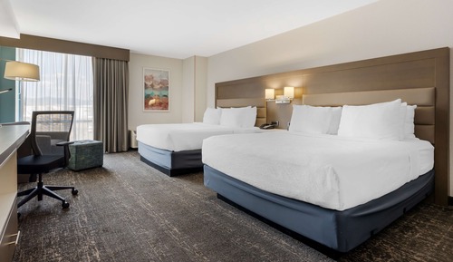 Standard Room, 2 Queen Beds, Accessible, Refrigerator & Microwave