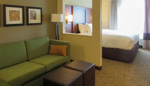 Suite, 1 King Bed with Sofa bed, Accessible, Non Smoking