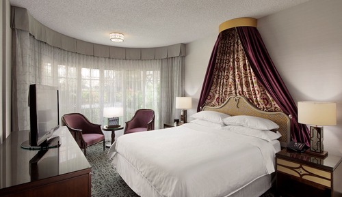 Castle Turret Suite King Bed with Sofa Sleeper