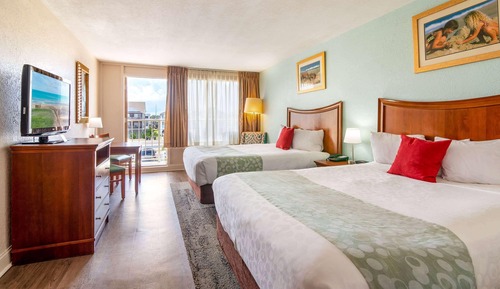 Room, 2 Double Beds, Non Smoking, City View (Pet-Friendly)