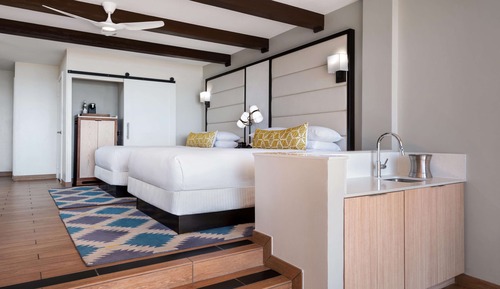 Studio, 2 Queen Beds, View (with Firepit)
