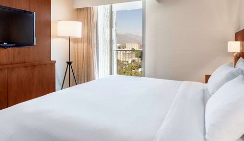 Deluxe, One King Bed, Mountain View