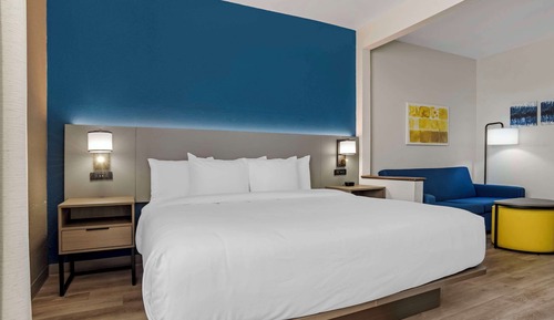 Suite, 1 King Bed with Sofa bed, Non Smoking