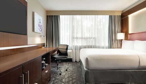 Room, 1 Queen Bed, Accessible (Mobility & Hearing, Roll-in Shower)