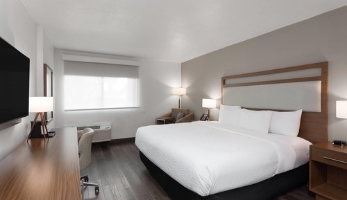 Room, 1 King Bed, Non Smoking (Mobility/Hearing/Roll-In Shower)