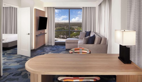 Suite, 1 Bedroom, Accessible, Non Smoking (Mobility, Roll-in Shower)