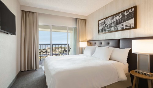 Deluxe Suite, 1 King Bed, Accessible, View (Roll-in Shower)