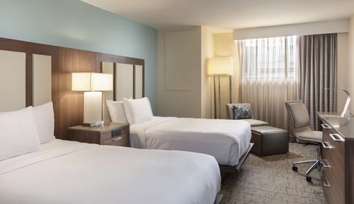Room, 2 Double Beds, Harbor View