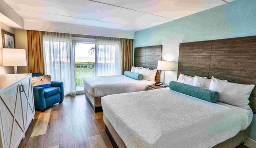 Suite, 2 Queen Beds, Ground Floor (Oceanfront)