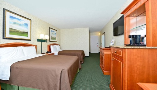 Double Room, 2 Double Beds, Smoking