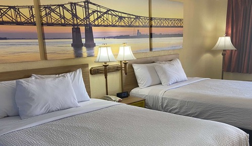 Double Room, 2 Double Beds, Smoking