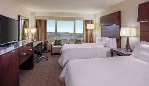 Premium Room, 2 Double Beds, Lake View