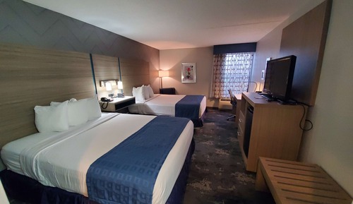 Standard Room, 1 King Bed, Accessible, Refrigerator & Microwave
