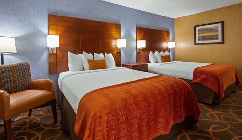 Standard Room, 2 Queen Beds, Non Smoking, Refrigerator