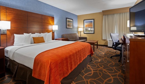 Suite, 2 Queen Beds, Accessible, Bathtub (with Sofabed)