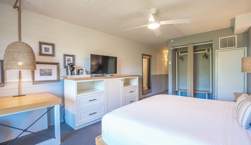 Room, 1 King Bed, Partial Ocean View