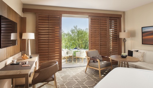 Signature 2 Queen Mobility Access Roll In Shower- 530sf 49sm Patio or balcony in Sunset wing