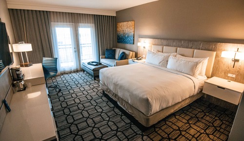 Room, 1 King Bed (Roll-In Shower)