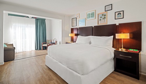 Accessible Deluxe King with Roll-in Shower