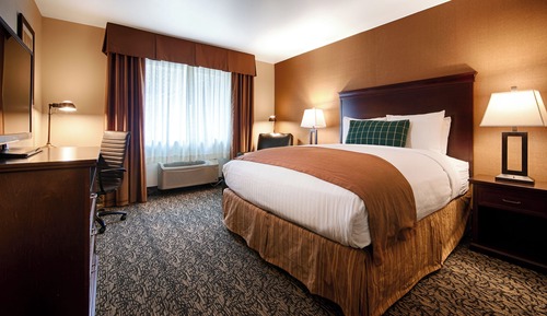 Standard Room, 1 King Bed, Non Smoking, Refrigerator & Microwave