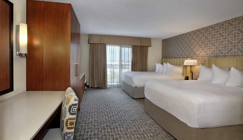 Suite, 2 Queen Beds, Accessible (Mobility, Roll-in Shower)