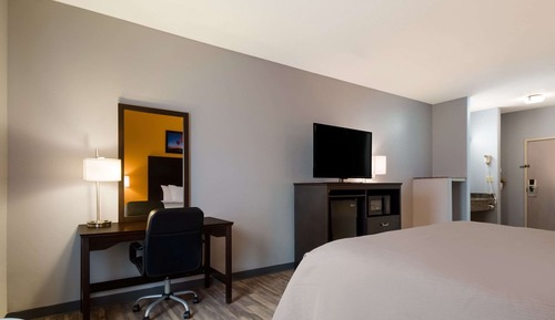 Suite, 1 King Bed with Sofa bed, Non Smoking
