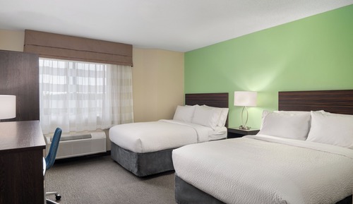 Standard Room, 2 Double Beds, Mobility Accessible (Communications)
