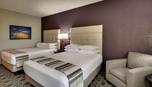 Deluxe Room, 2 Queen Beds, Refrigerator & Microwave (Terrace)