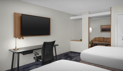 Suite, Multiple Beds, Non Smoking (Mobility/Hearing Access, Roll-in Shwr)