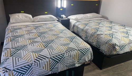 Deluxe Room, 2 Double Beds, Smoking, Refrigerator & Microwave
