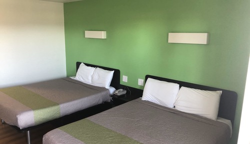 Standard Room, 2 Queen Beds, Non Smoking, Refrigerator & Microwave