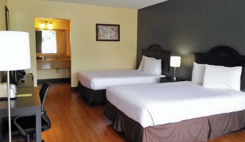 Room, 2 Double Beds, Non Smoking, Pool View (First Floor)