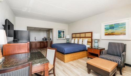 Kitchenette Studio, 1 King Bed, Smoking
