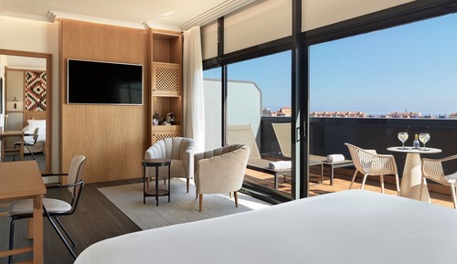 Junior Suite Terrace with access to Spa